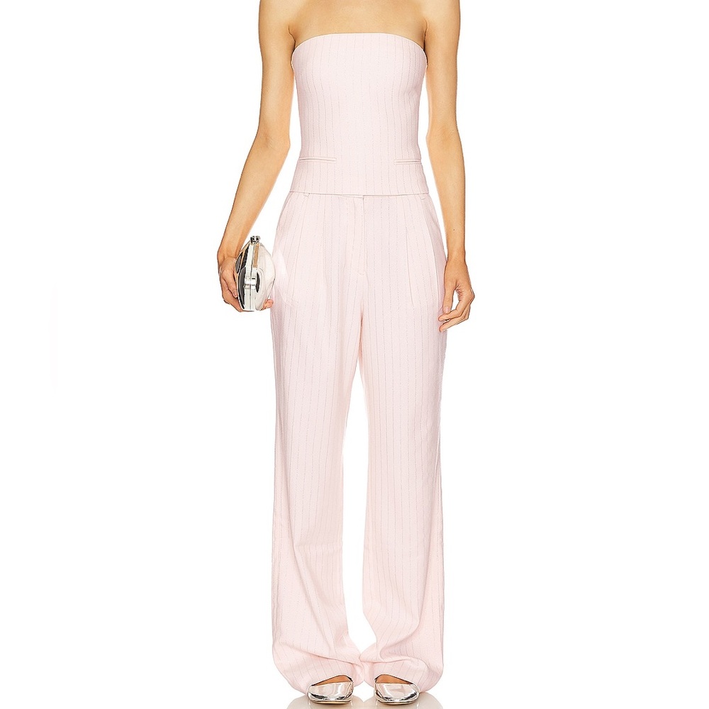 Lovers + Friends Pink Strapless Top